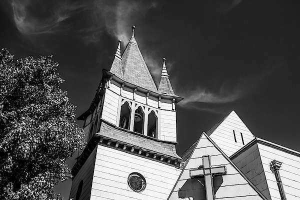 Monochrome Church by Cate Franklyn Monochrome Church by Cate Franklyn